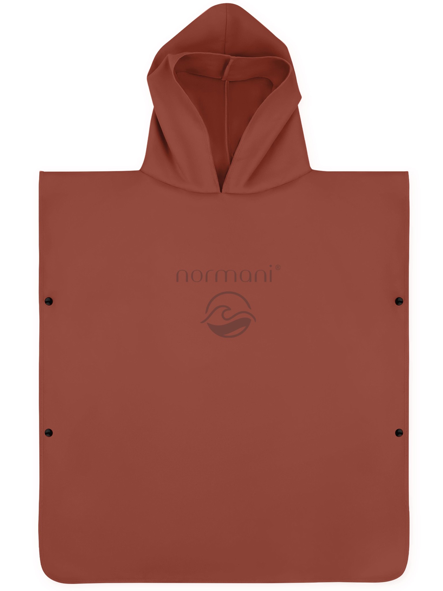 Zeige Details für Kinder Mikrofaser Badeponcho „Rincon“ Rot Bild von Kinder Mikrofaser Badeponcho „Rincon“ Rot