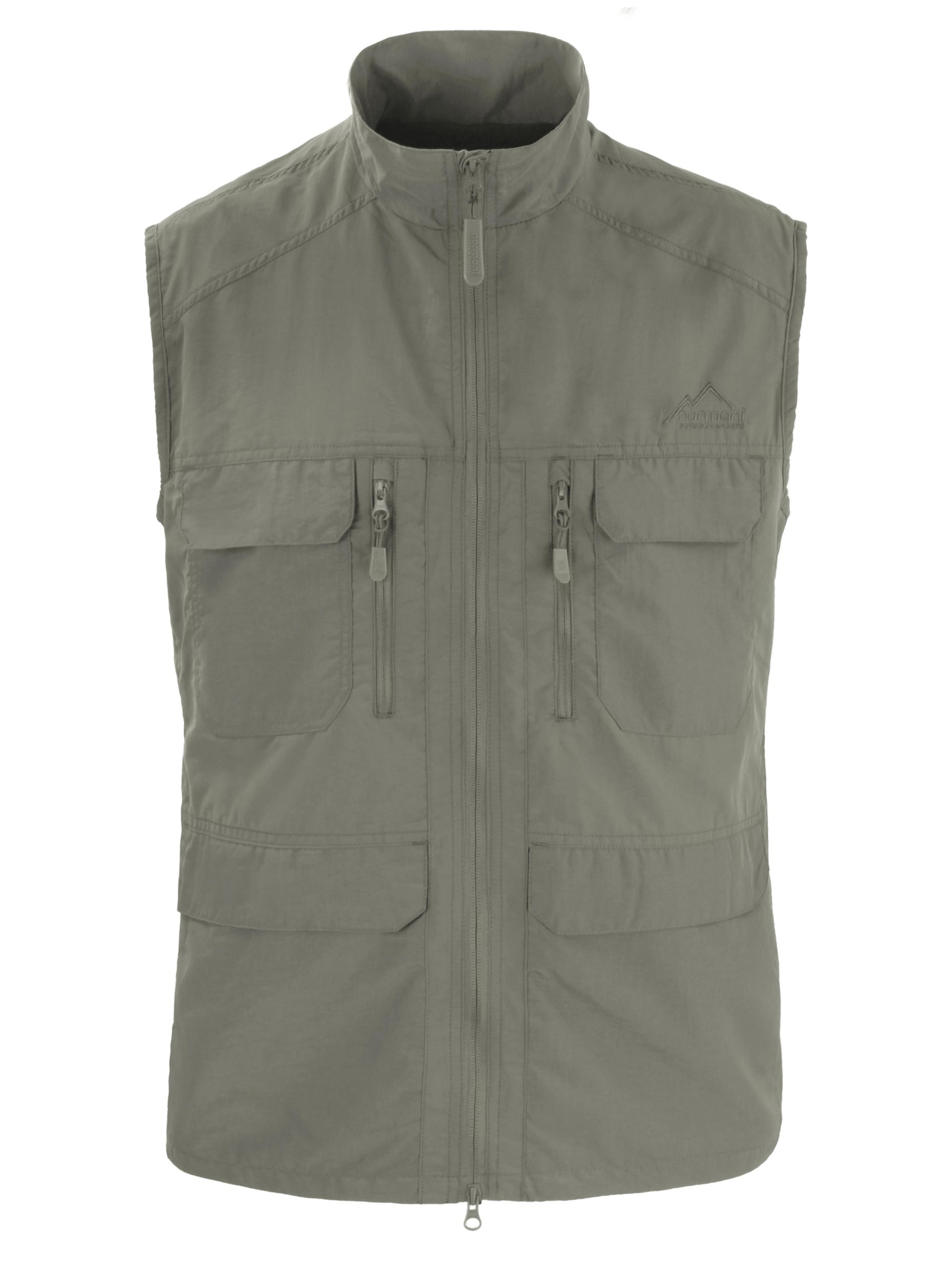 Zeige Details für Herren Outdoor Weste „Deer“ Stone Bild von Herren Outdoor Weste „Deer“ Stone