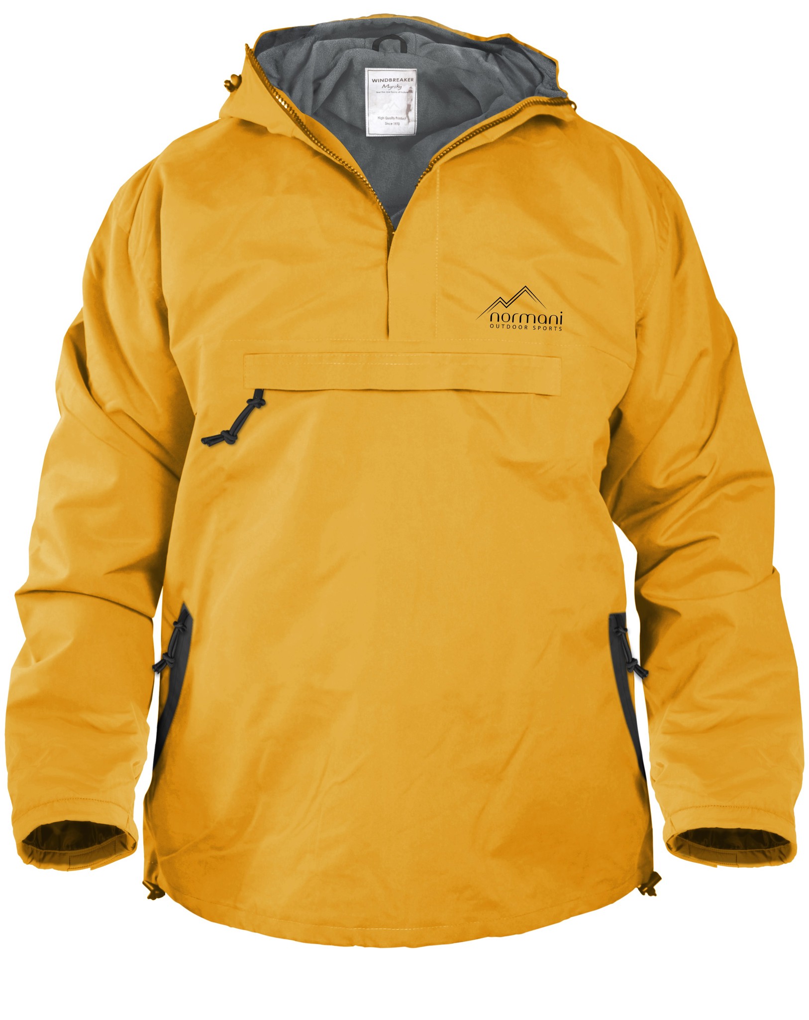 Zeige Details für Herren Windbreaker „Myrsky“ Gelb/Schwarz Bild von Herren Windbreaker „Myrsky“ Gelb/Schwarz