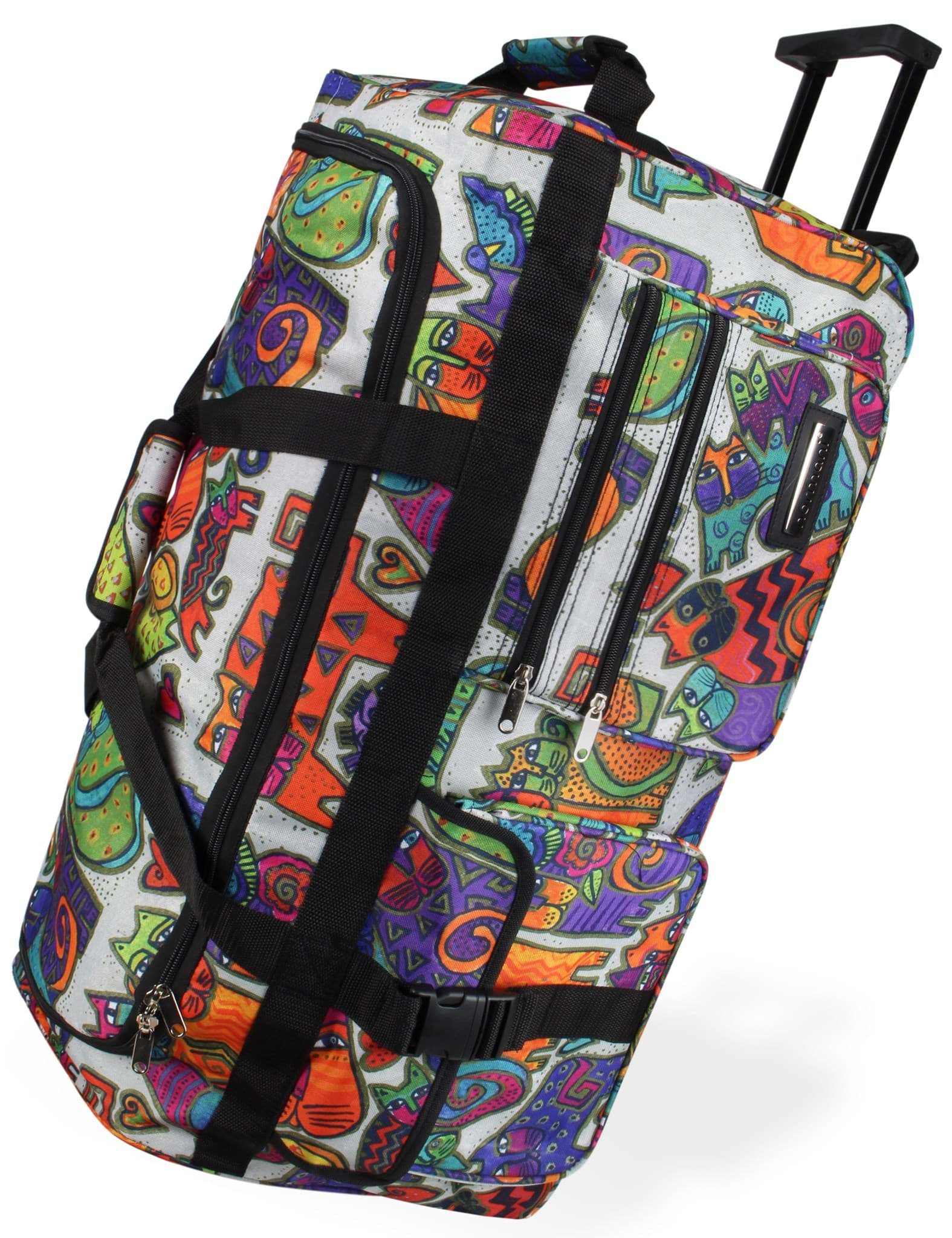 Zeige Details für Reisetasche mit 3 Rollen 80 Liter Picasso Bild von Reisetasche mit 3 Rollen 80 Liter Picasso
