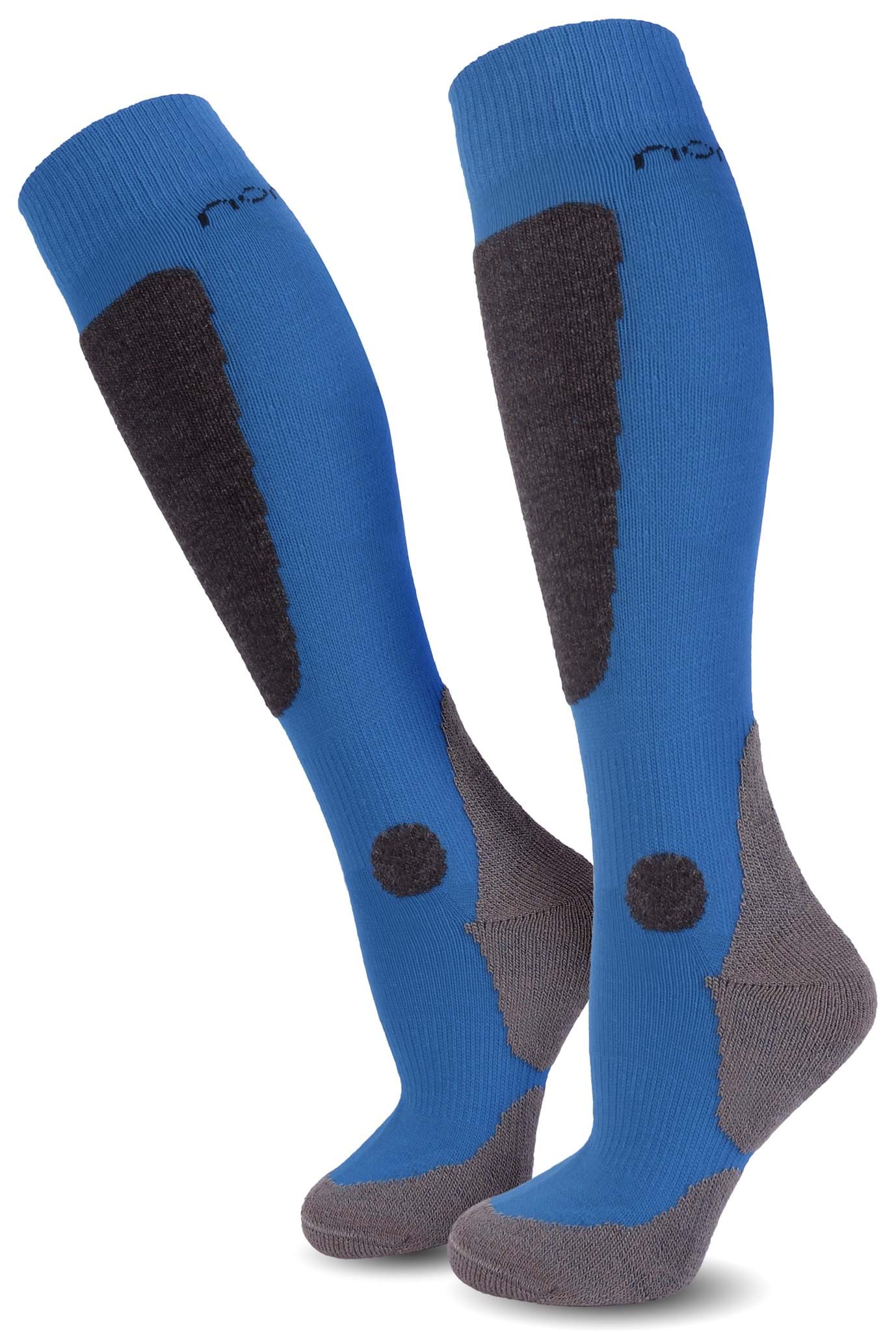 Zeige Details für 2 Paar Ski-Kniestrümpfe „New-Style“ Blau/Dunkelgrau/Grau Bild von 2 Paar Ski-Kniestrümpfe „New-Style“ Blau/Dunkelgrau/Grau