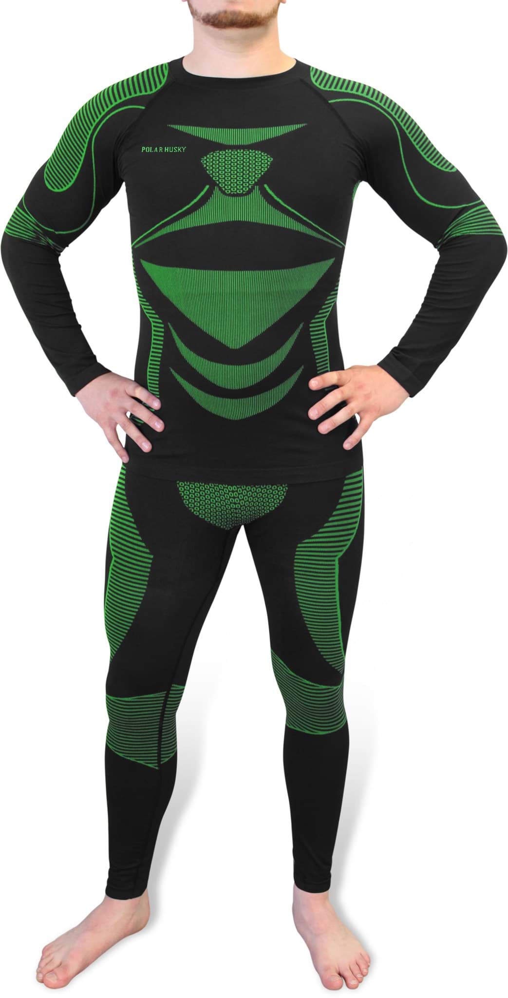 Bild von Herren-Funktionsunterwäsche-Set „Extreme Active Wear“ Grün