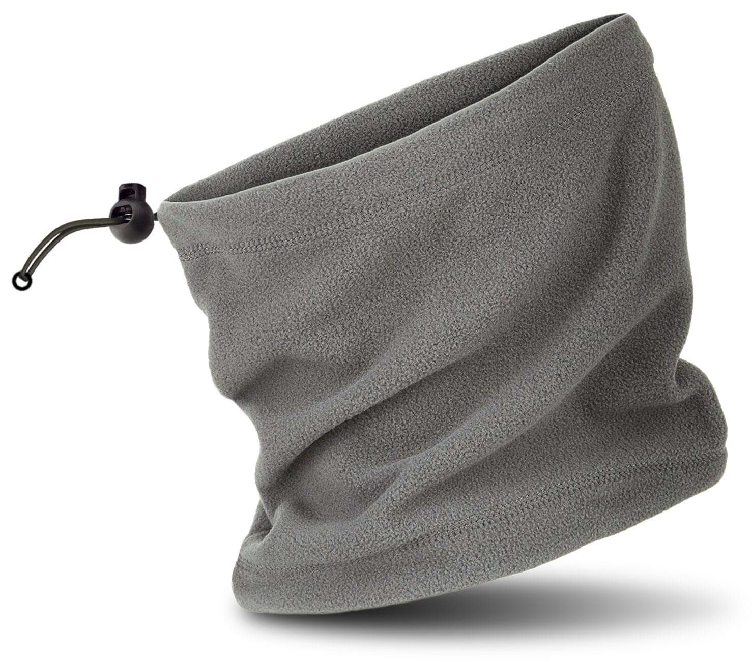 Zeige Details für Polarfleece-Rundschal „SnowDash“ Grau Bild von Polarfleece-Rundschal „SnowDash“ Grau