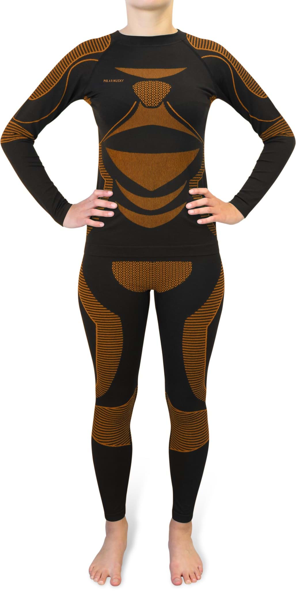 Zeige Details für Damen-Funktionsunterwäsche-Set „Extreme Active Wear“ Orange Bild von Damen-Funktionsunterwäsche-Set „Extreme Active Wear“ Orange