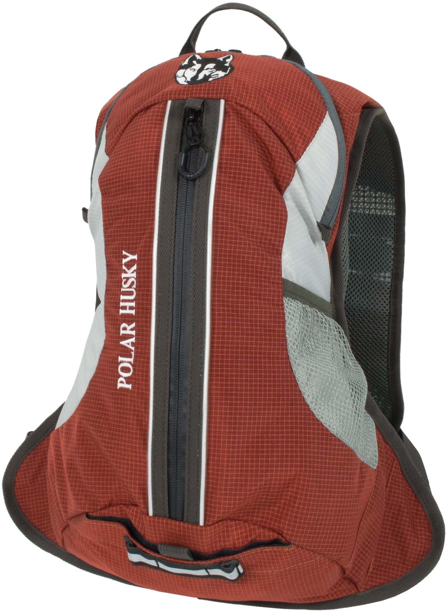 Zeige Details für Daypack Rucksack 3 l „Faster“ Dunkelrot/Hellgrau Bild von Daypack Rucksack 3 l „Faster“ Dunkelrot/Hellgrau