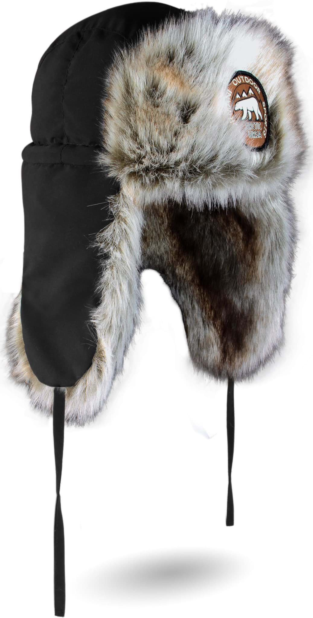 Zeige Details für Fellmütze „Arctic Ursa“ Schwarz Bild von Fellmütze „Arctic Ursa“ Schwarz