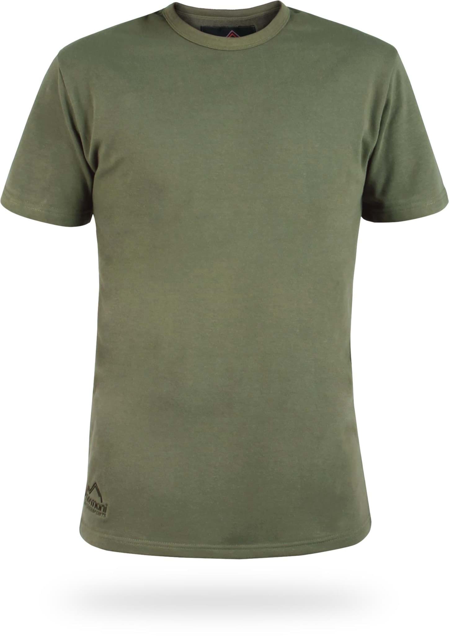 Zeige Details für Herren Winter Plüsch T-Shirt „Nanaimo“ Oliv Bild von Herren Winter Plüsch T-Shirt „Nanaimo“ Oliv