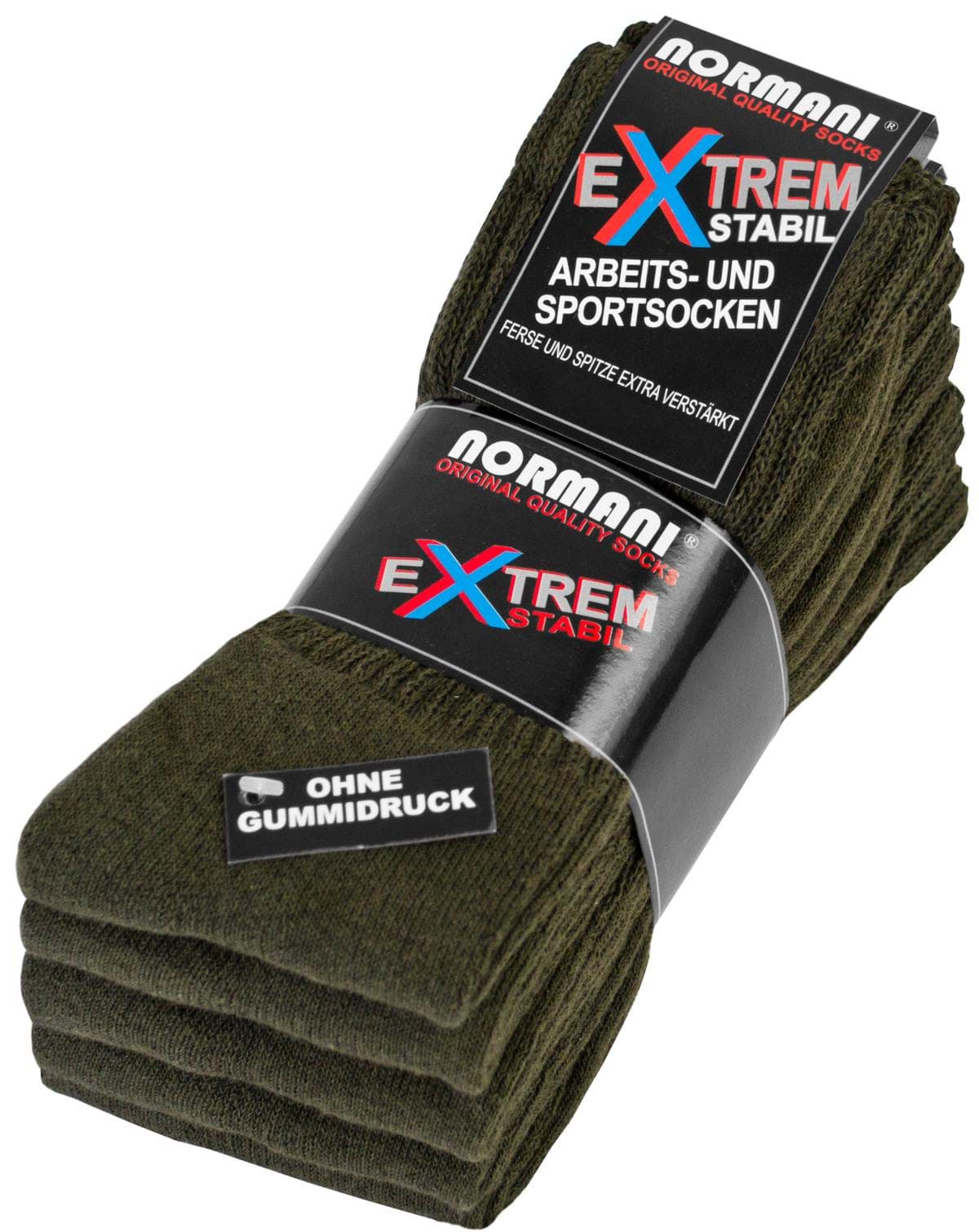 Zeige Details für 5 Paar Arbeits- und Sportsocken „Extrem“ Oliv Bild von 5 Paar Arbeits- und Sportsocken „Extrem“ Oliv