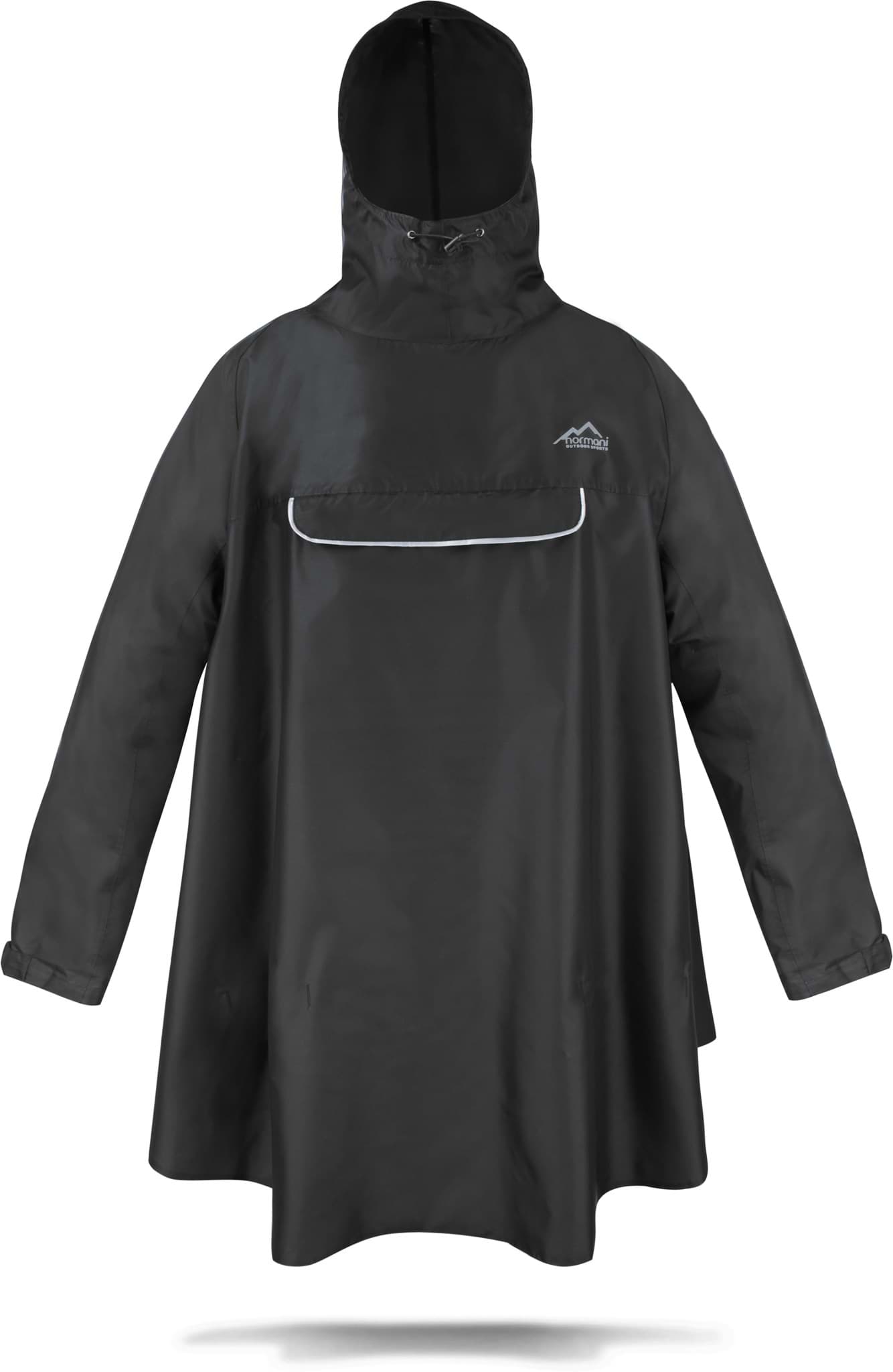 Zeige Details für Regenponcho „Kauai“ Schwarz Bild von Regenponcho „Kauai“ Schwarz
