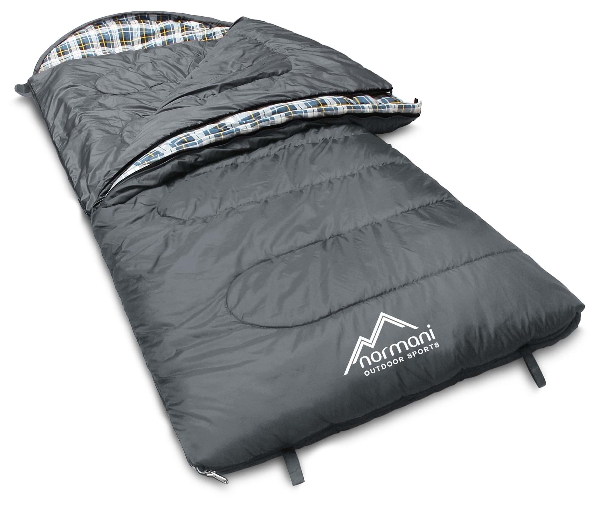 Bild von 4-in-1 Schlafsack „Antarctica“ (RV rechts) Grau