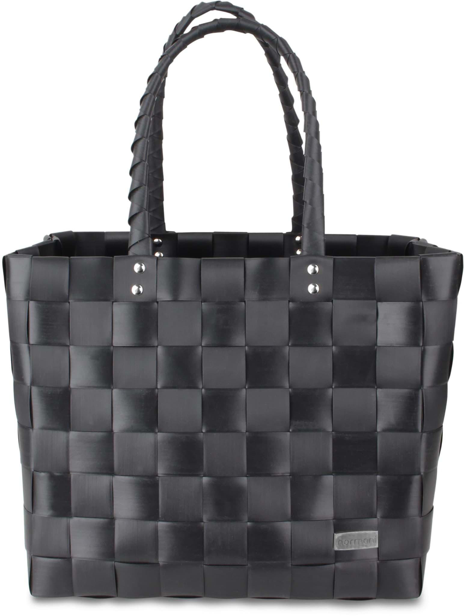 Zeige Details für Flecht-/Einkaufskorb mit Innentasche Black Money Bild von Flecht-/Einkaufskorb mit Innentasche Black Money