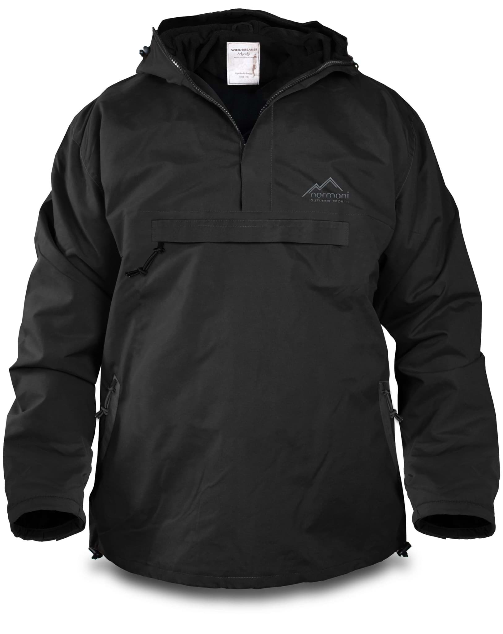 Zeige Details für Herren Windbreaker „Myrsky“ Schwarz Bild von Herren Windbreaker „Myrsky“ Schwarz