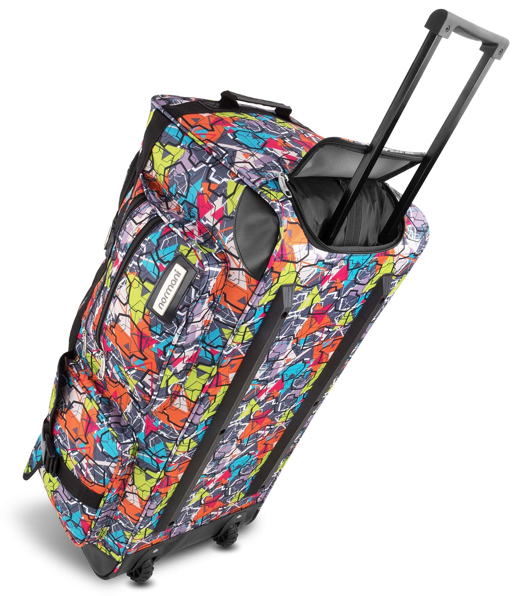 Zeige Details für Reisetasche mit 2 Rädern „Jumbus 100“ Shady Shapes Bild von Reisetasche mit 2 Rädern „Jumbus 100“ Shady Shapes