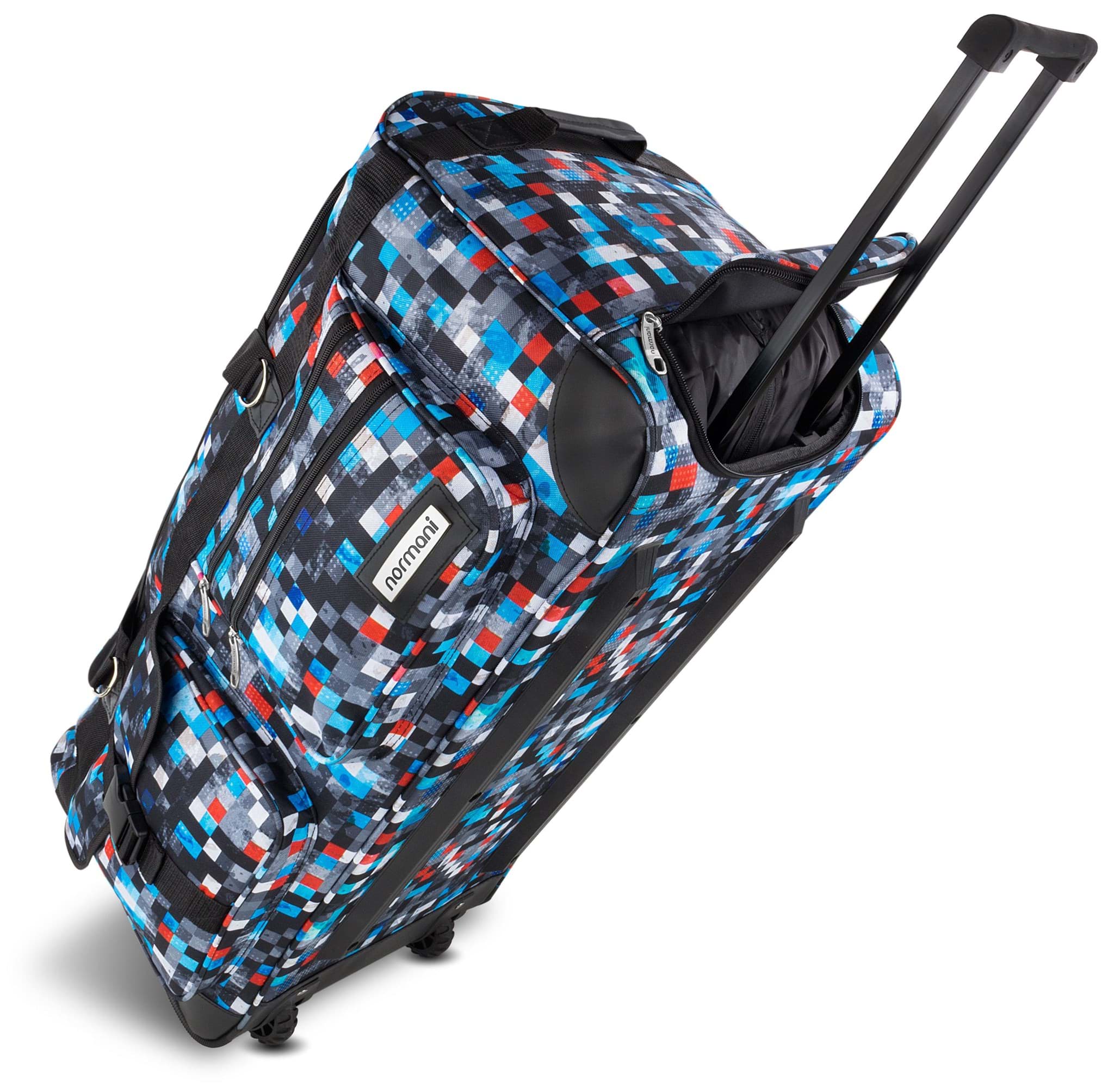 Zeige Details für Reisetasche mit 2 Rädern „Jumbus 100“ Choosy Check Bild von Reisetasche mit 2 Rädern „Jumbus 100“ Choosy Check