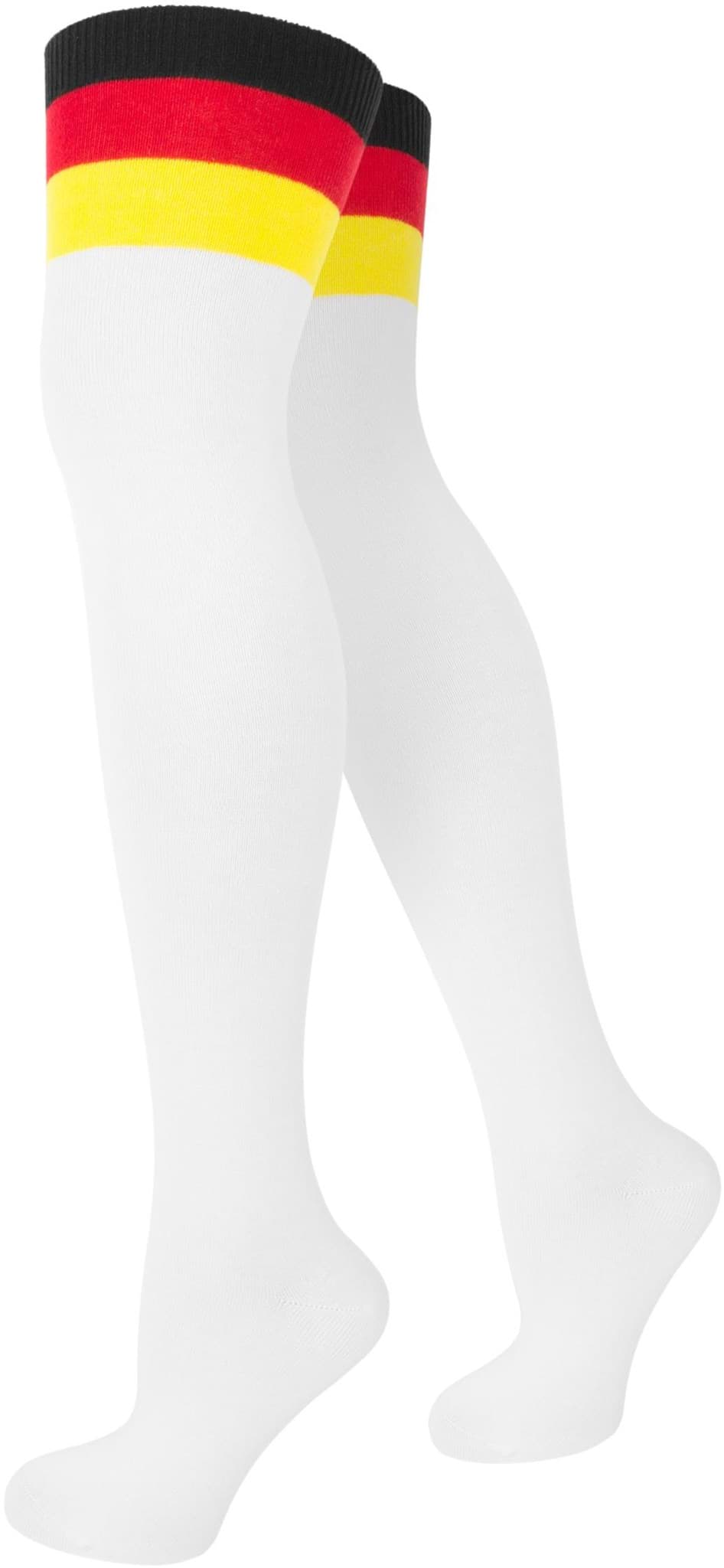 Zeige Details für Overknees Deutschland Weiß Bild von Overknees Deutschland Weiß