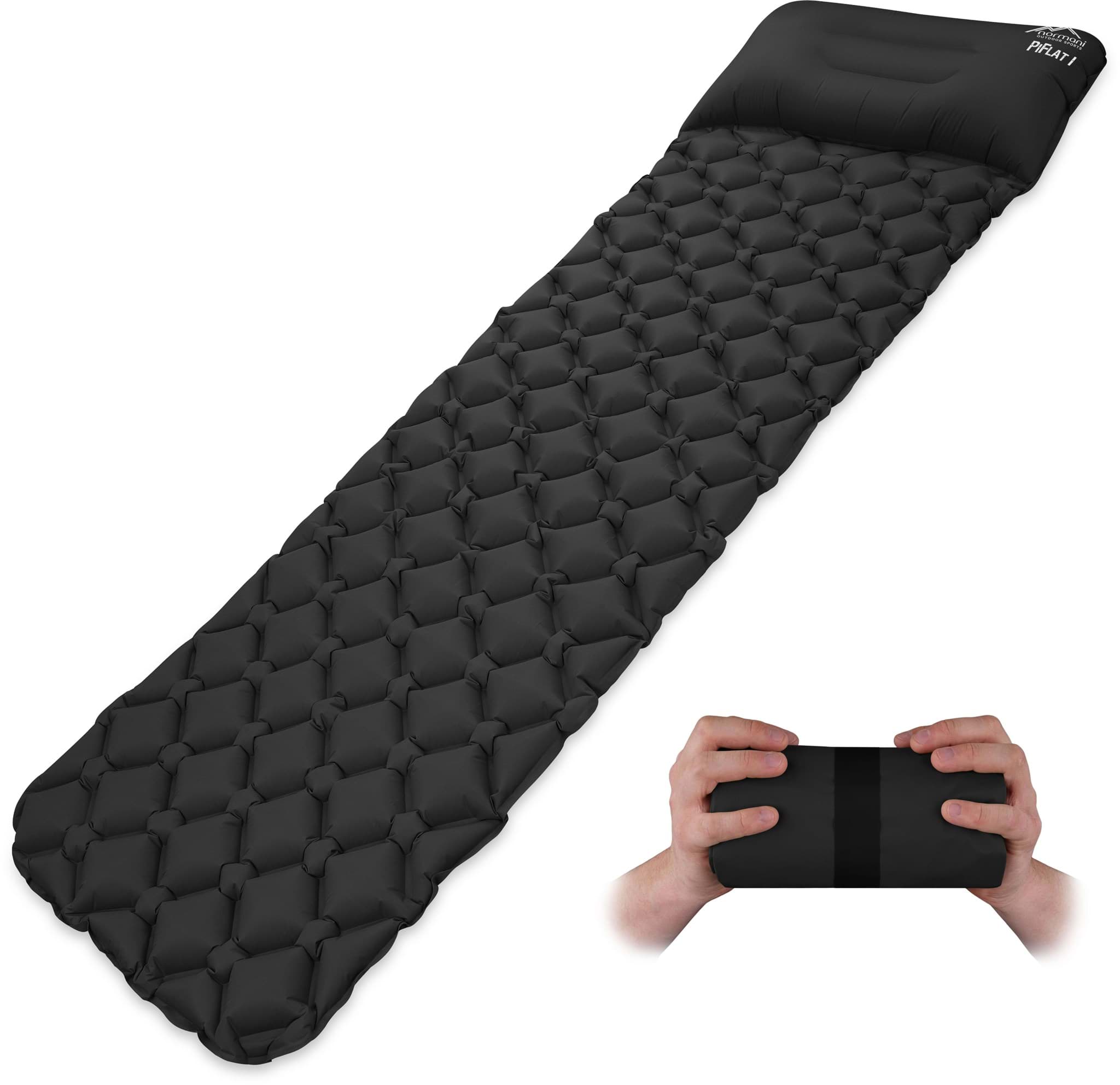 Zeige Details für Luftmatratze „PiFlat I“ Schwarz Bild von Luftmatratze „PiFlat I“ Schwarz