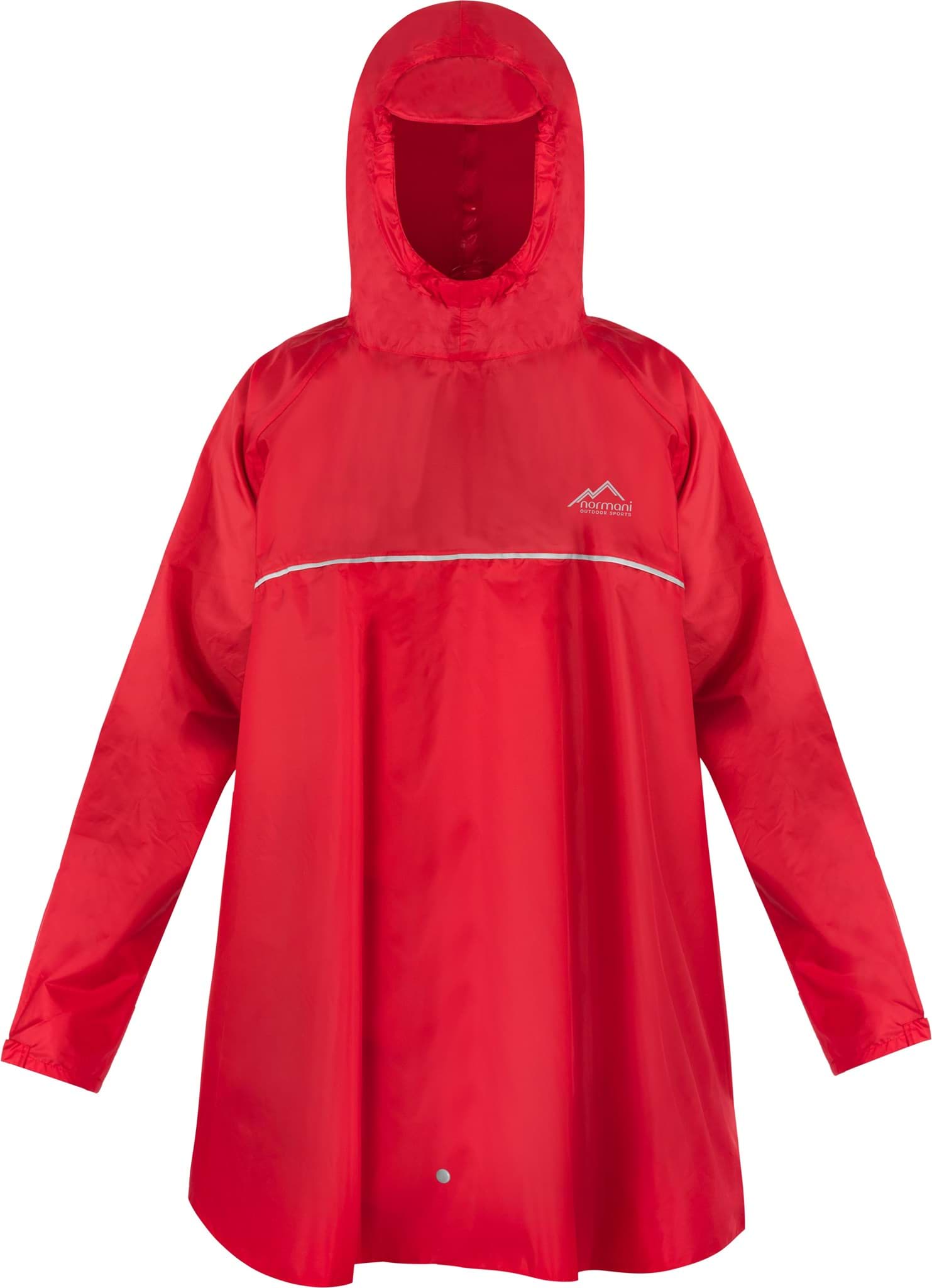 Bild von Kinder Regenponcho „Mawsynram“ Rot