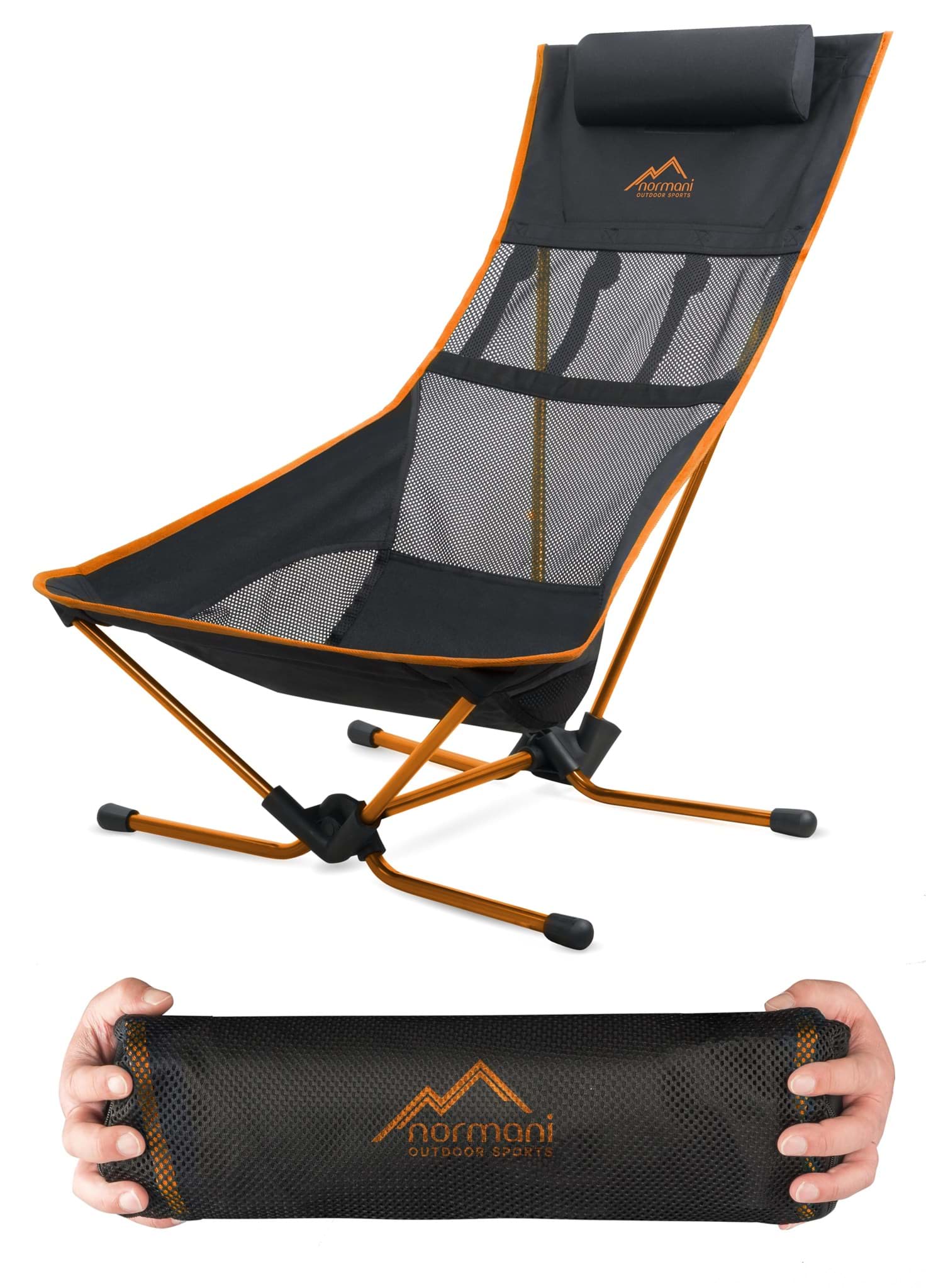Bild von Campingstuhl „Saskatchewan“ Orange
