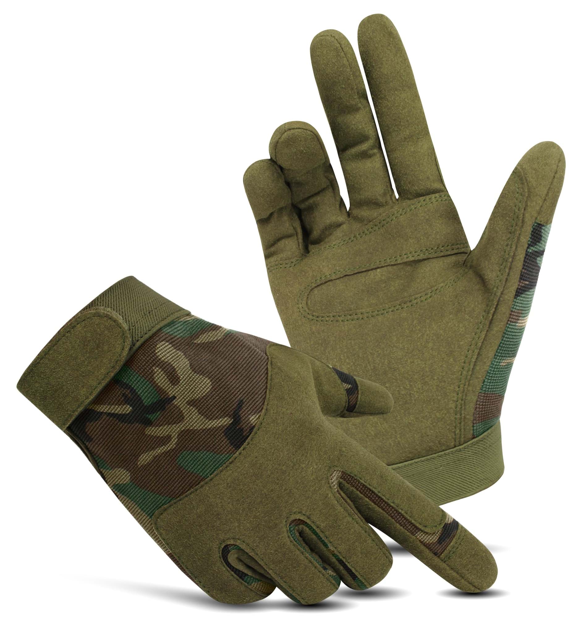 Bild von Fingerhandschuhe „ARMY GLOVES Basic“ Woodland