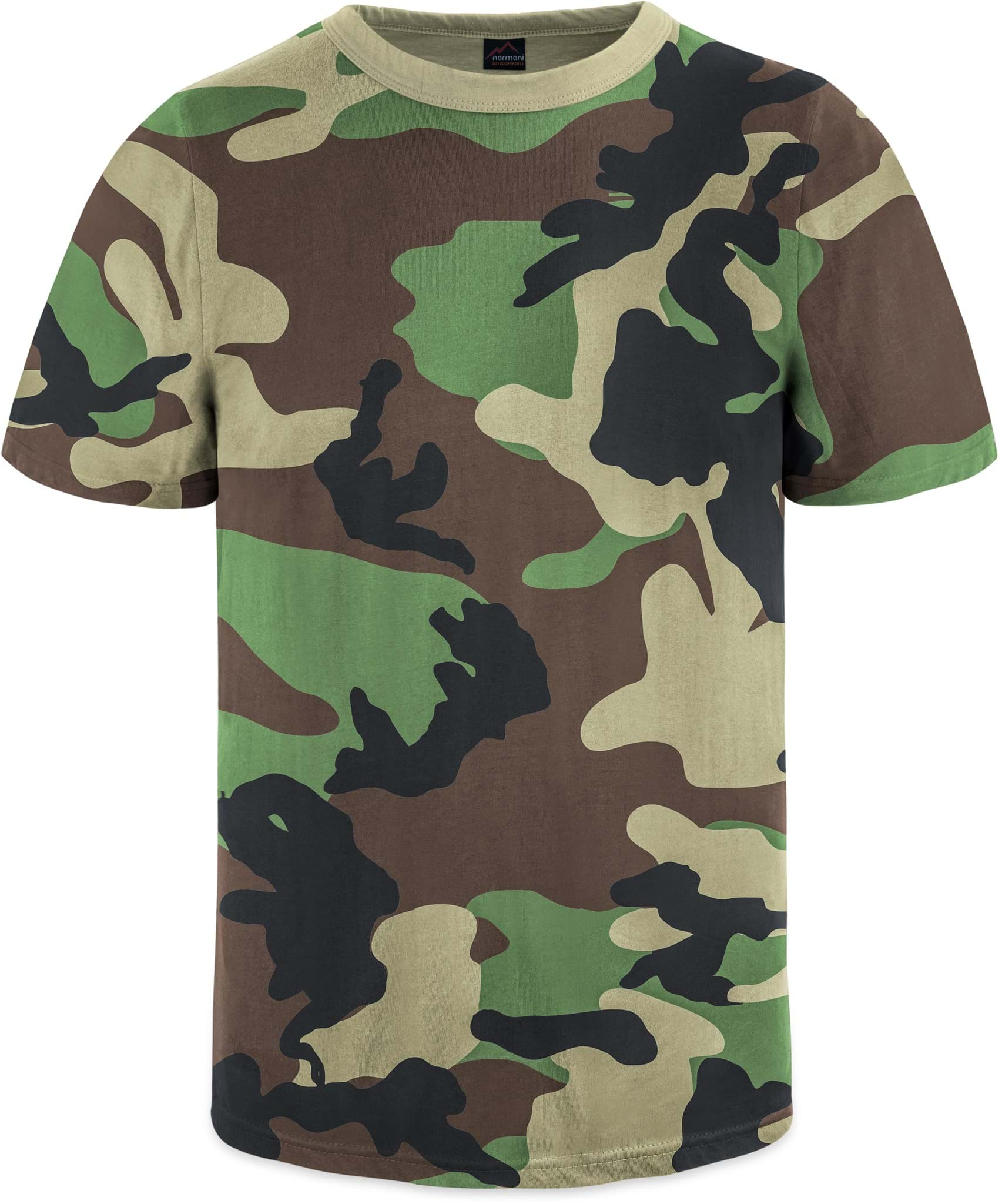 Bild von Herren Bundeswehr Freizeit T-Shirt Woodland