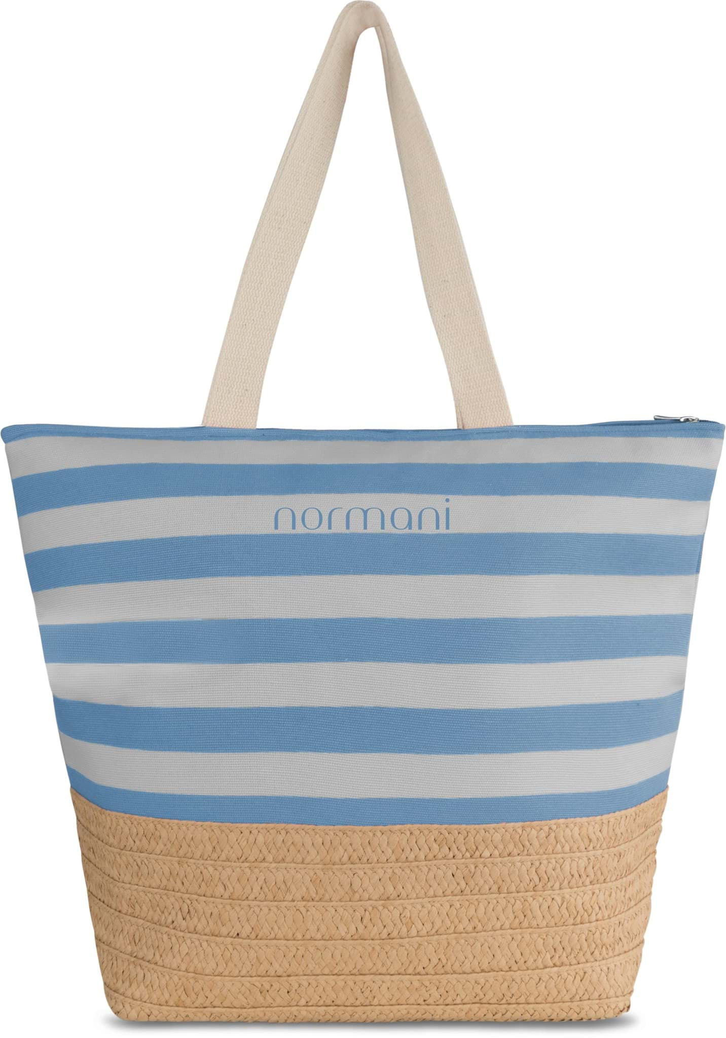 Bild von Große Strandtasche „Mackay“ Blau