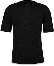 Bild von Herren Merino T-Shirt „Darwin“ Schwarz