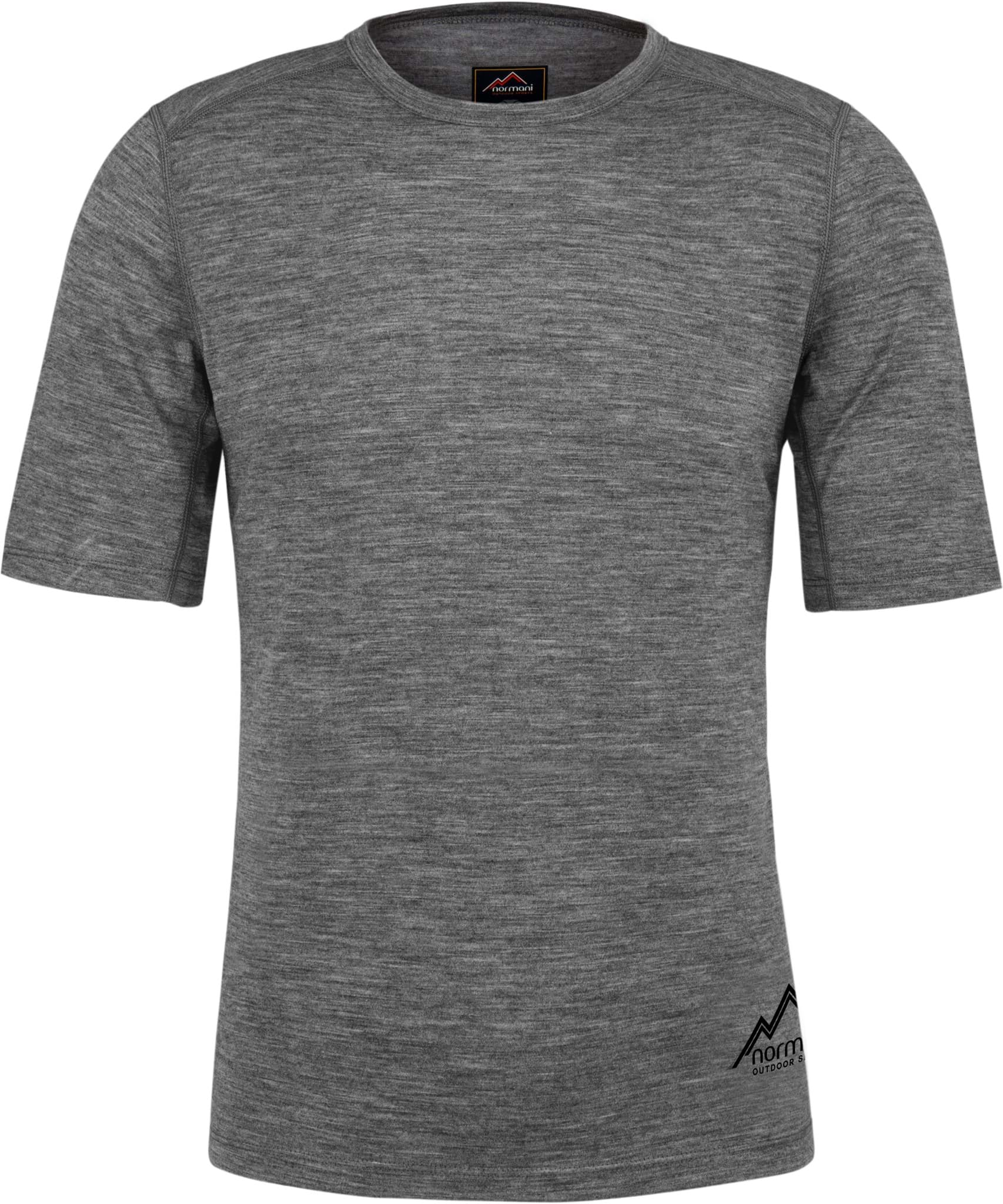 Bild von Herren Merino T-Shirt „Darwin“ Grau