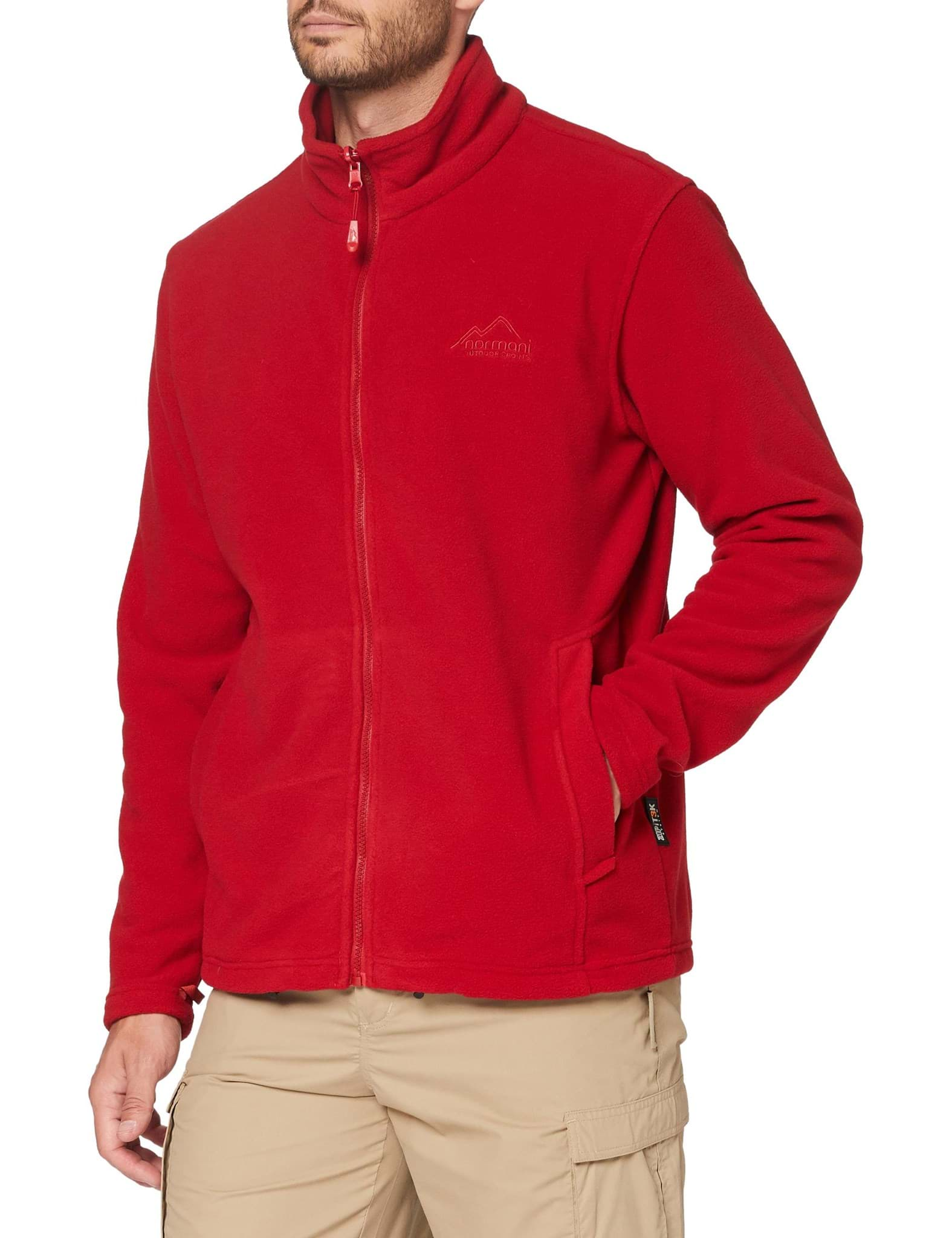 Bild von Herren Fleecejacke „Laanila“ Rot