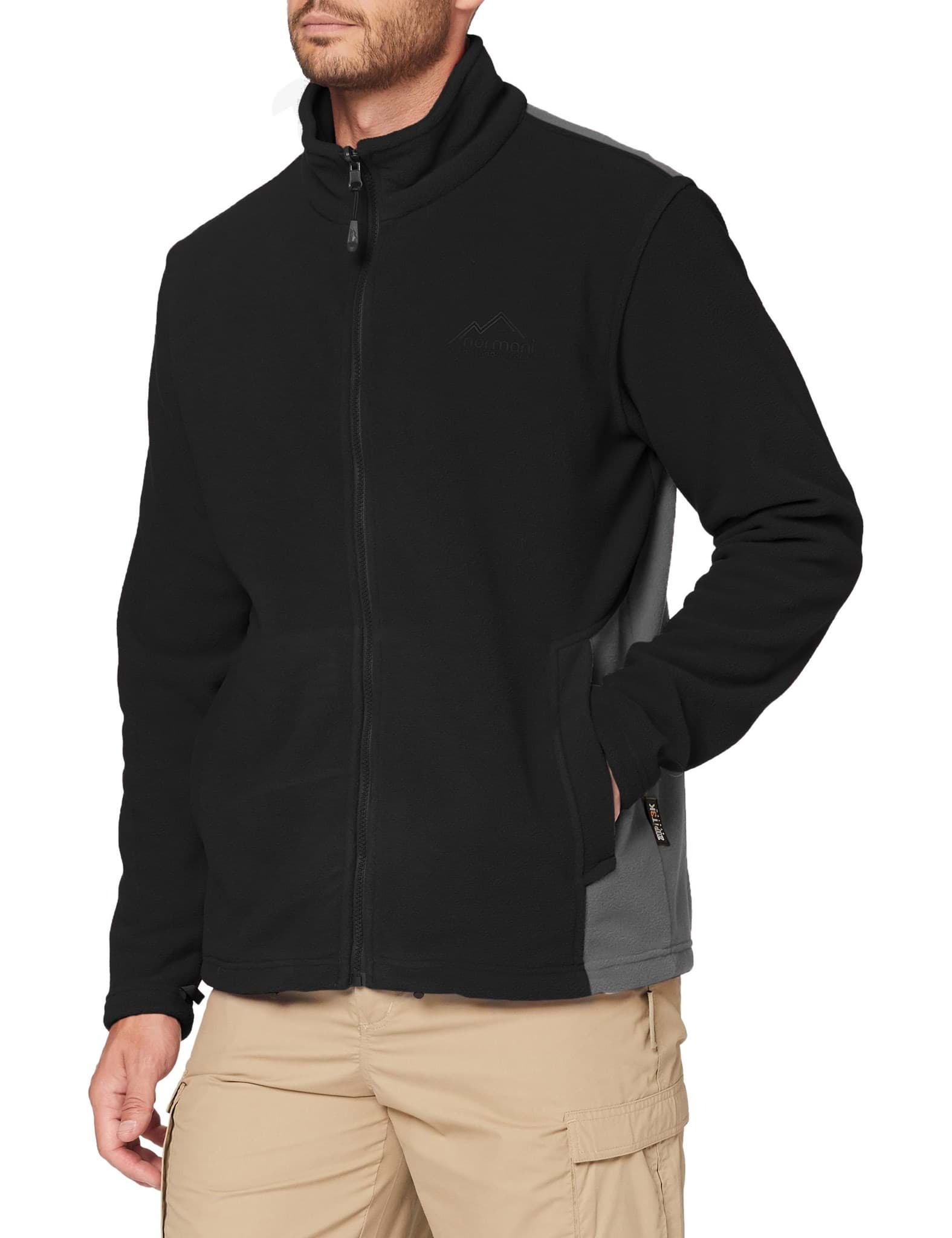 Bild von Herren Fleecejacke „Ivalo“ Schwarz