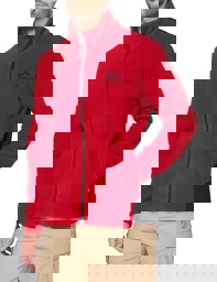 Zeige Details für Herren Fleecejacke „Ivalo“ Rot Bild von Herren Fleecejacke „Ivalo“ Rot