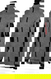 Zeige Details für Herren Strick-Fleecejacke „Wapusk“ Grau Bild von Herren Strick-Fleecejacke „Wapusk“ Grau