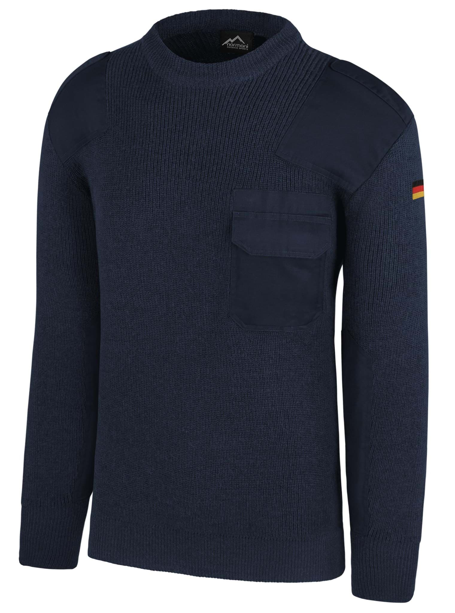 Bild von Herren BW-Pullover mit Schurwolle „Barntrup“ Navy