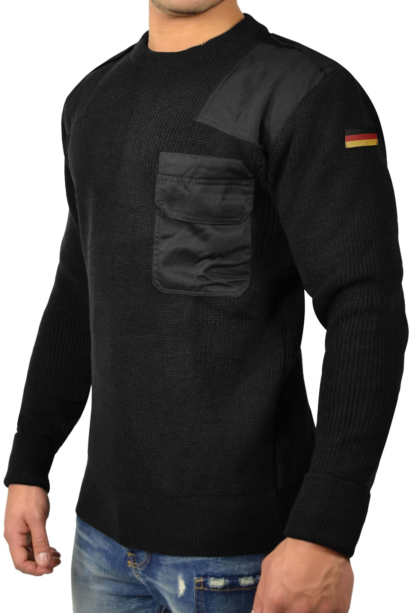 Bild von Herren BW-Pullover „Dörentrup“ Schwarz