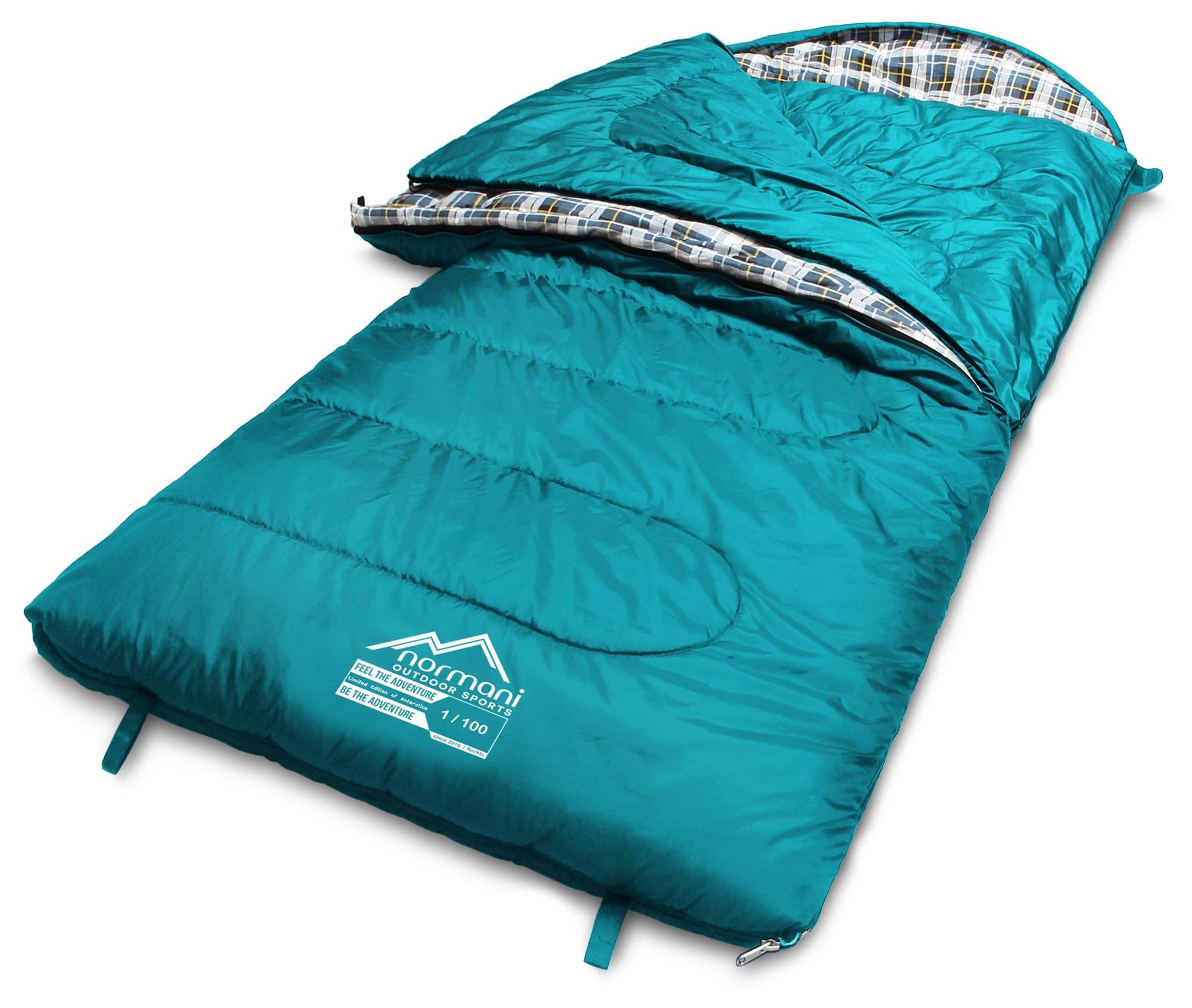 Bild von 4-in-1 Schlafsack „Antarctica“ (RV rechts) Petrol