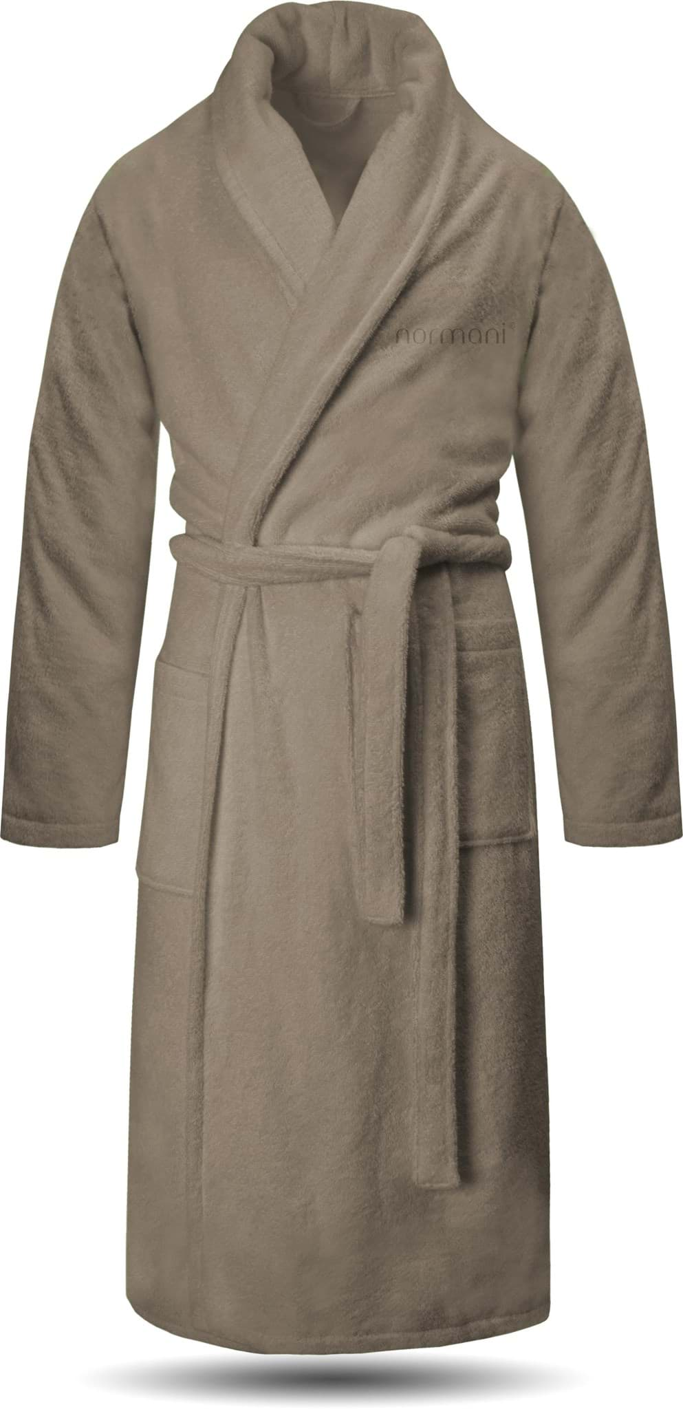 Bild von Unisex Premium Bademantel „Sivas“ aus Frottee - OEKO-TEX® 100 Beige