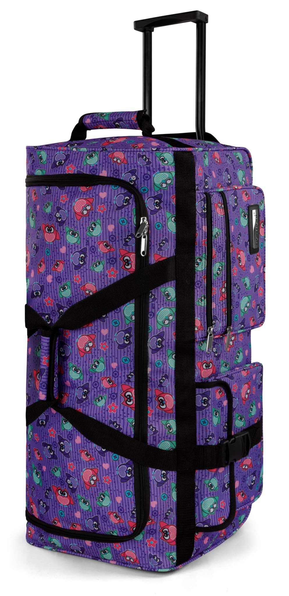 Imagen de Bolsa de viaje con 3 ruedas 80 litro Crazy Owl