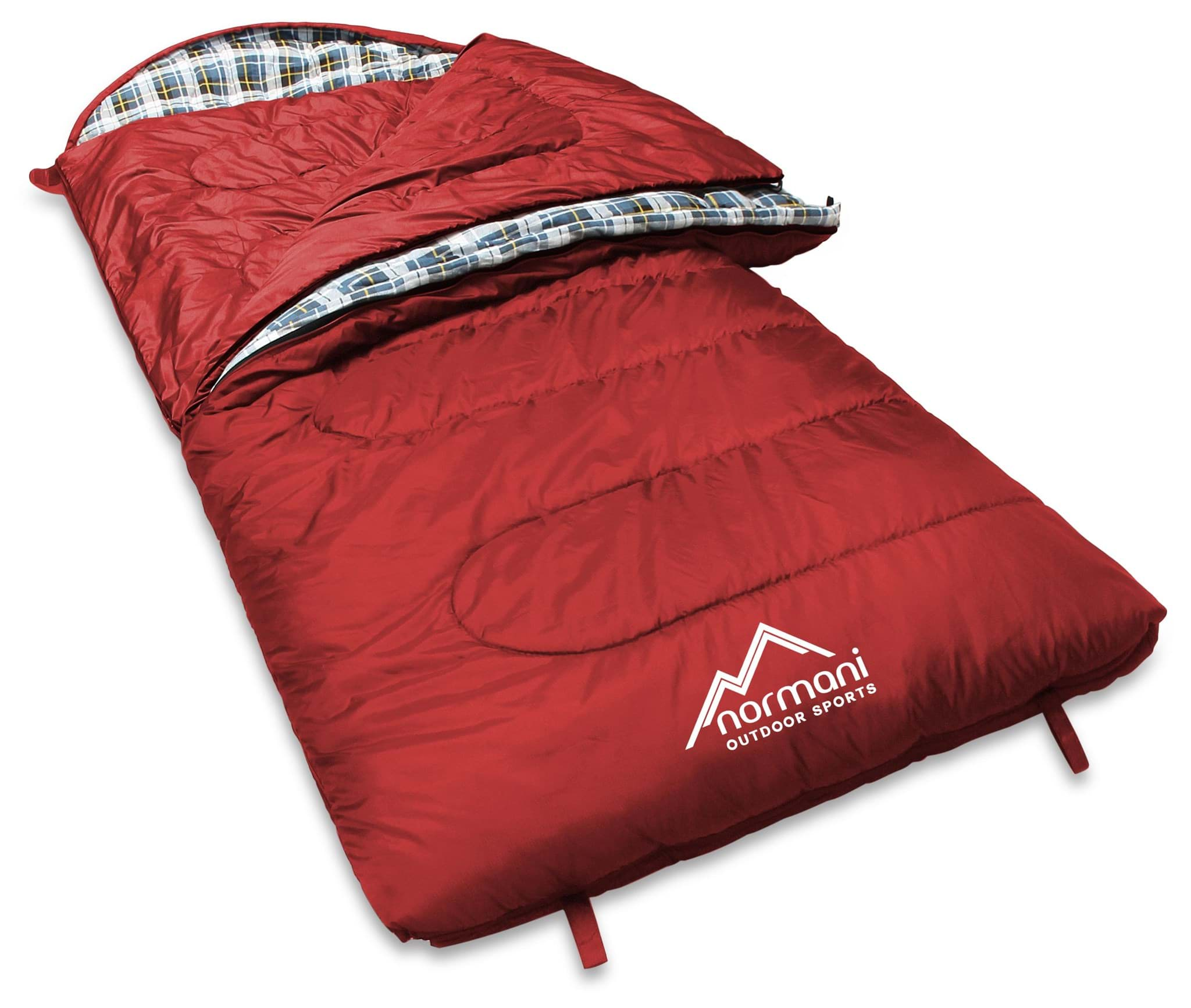 Bild von 4-in-1 Schlafsack „Antarctica“ (RV links) Rot