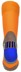 Bild von 3 Paar Sportsocken mit Schienbein- und Fußrückenpolster Orange/Blau