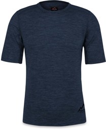 Bild von Herren Merino T-Shirt „Darwin“ Navy