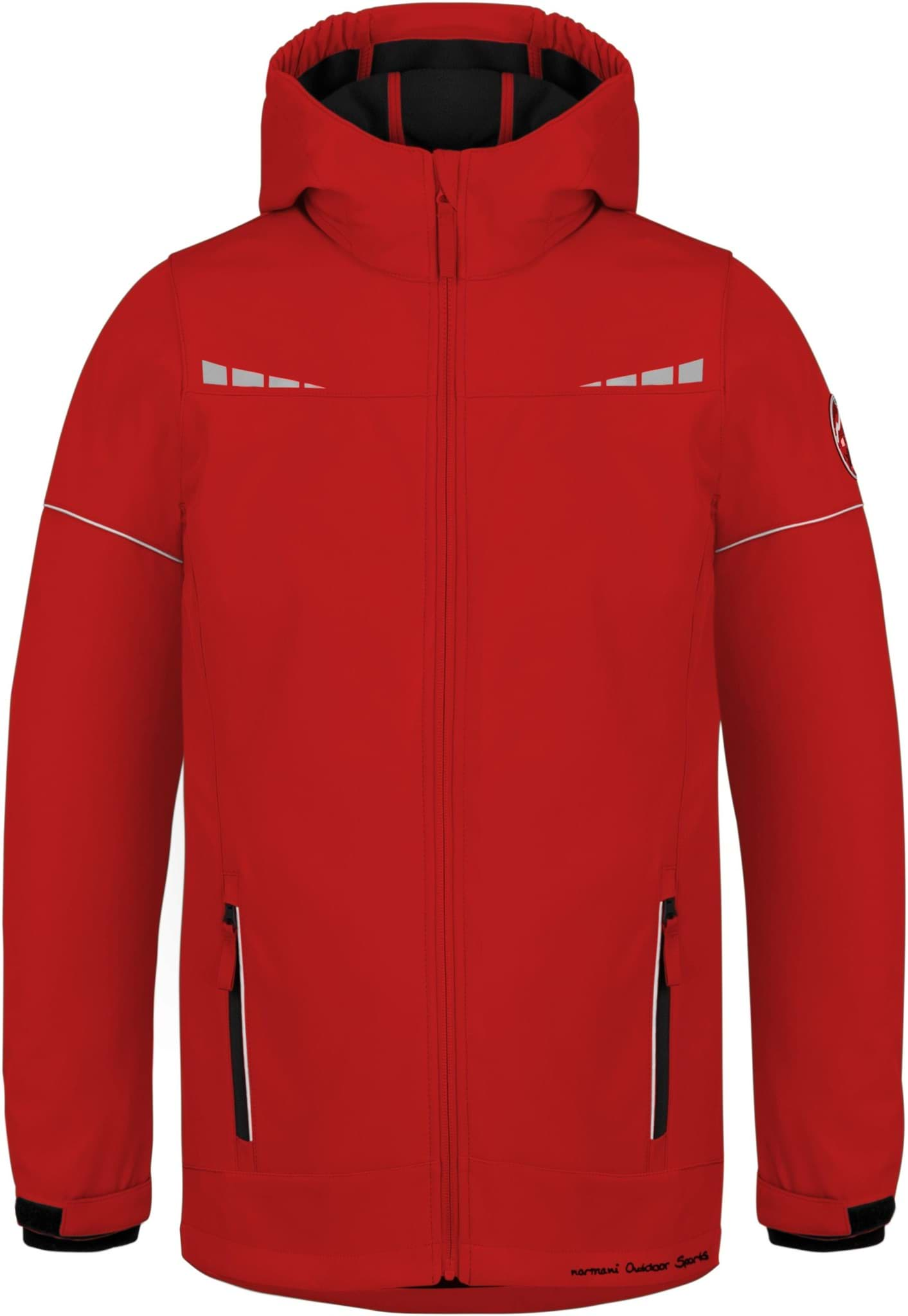 Bild von Kinder Softshelljacke „Galway“ Rot