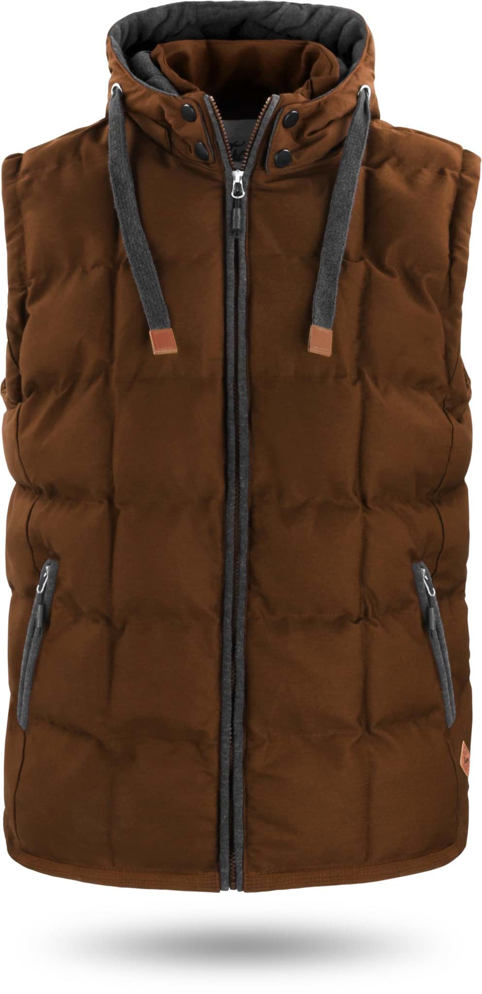 Bild von Herren Winter-Steppweste „Tropez“ Braun