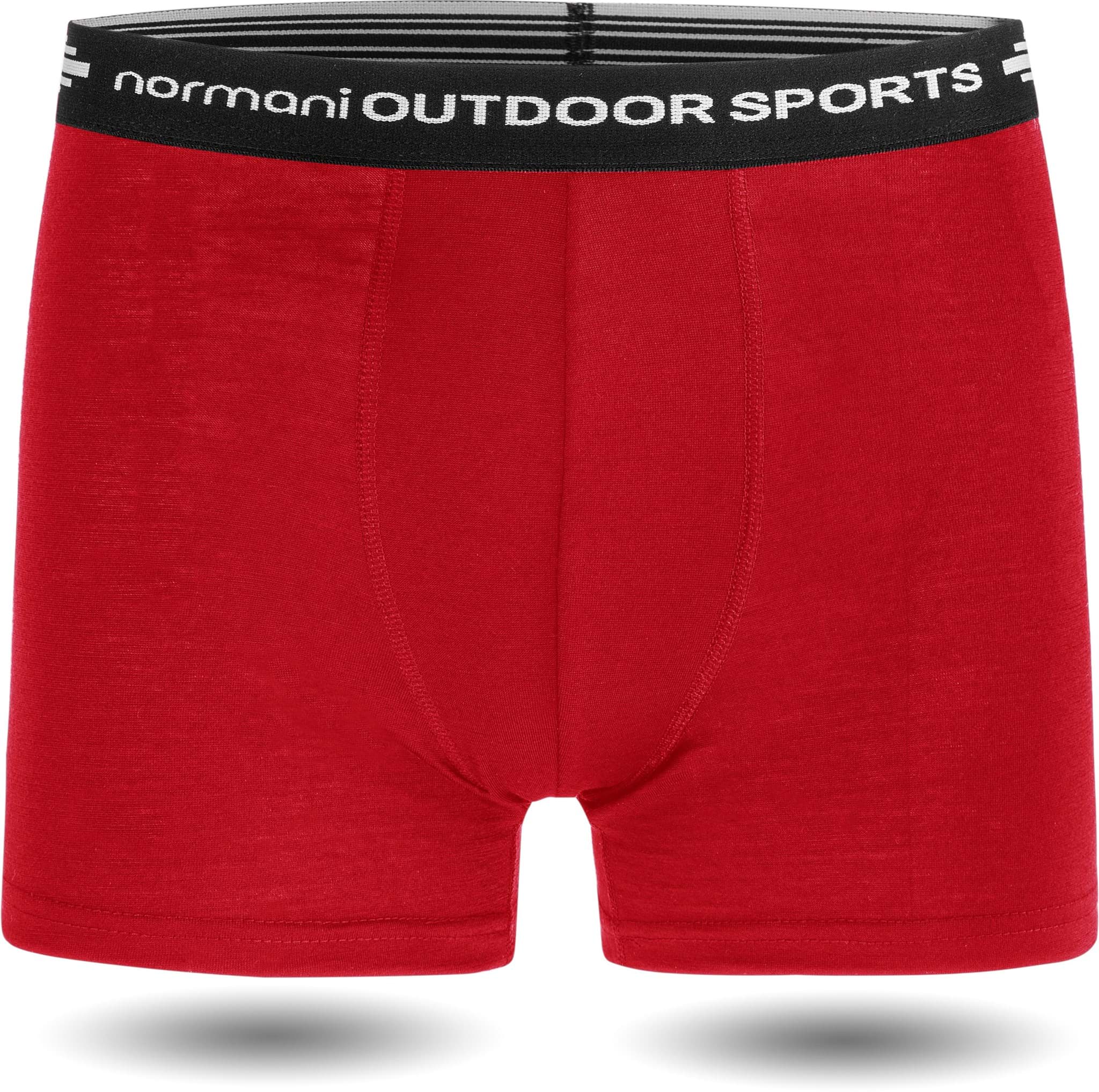Bild von Herren Merino Boxershorts „Adelaide“ Rot