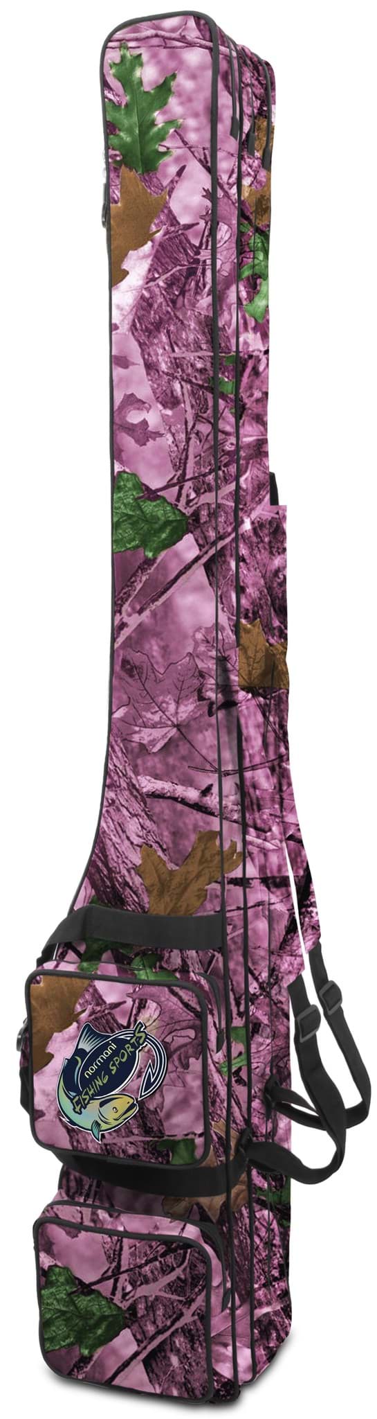 Bild von Rutentasche „RodBox Triple“ 1,25 m Hunting Camo Pink