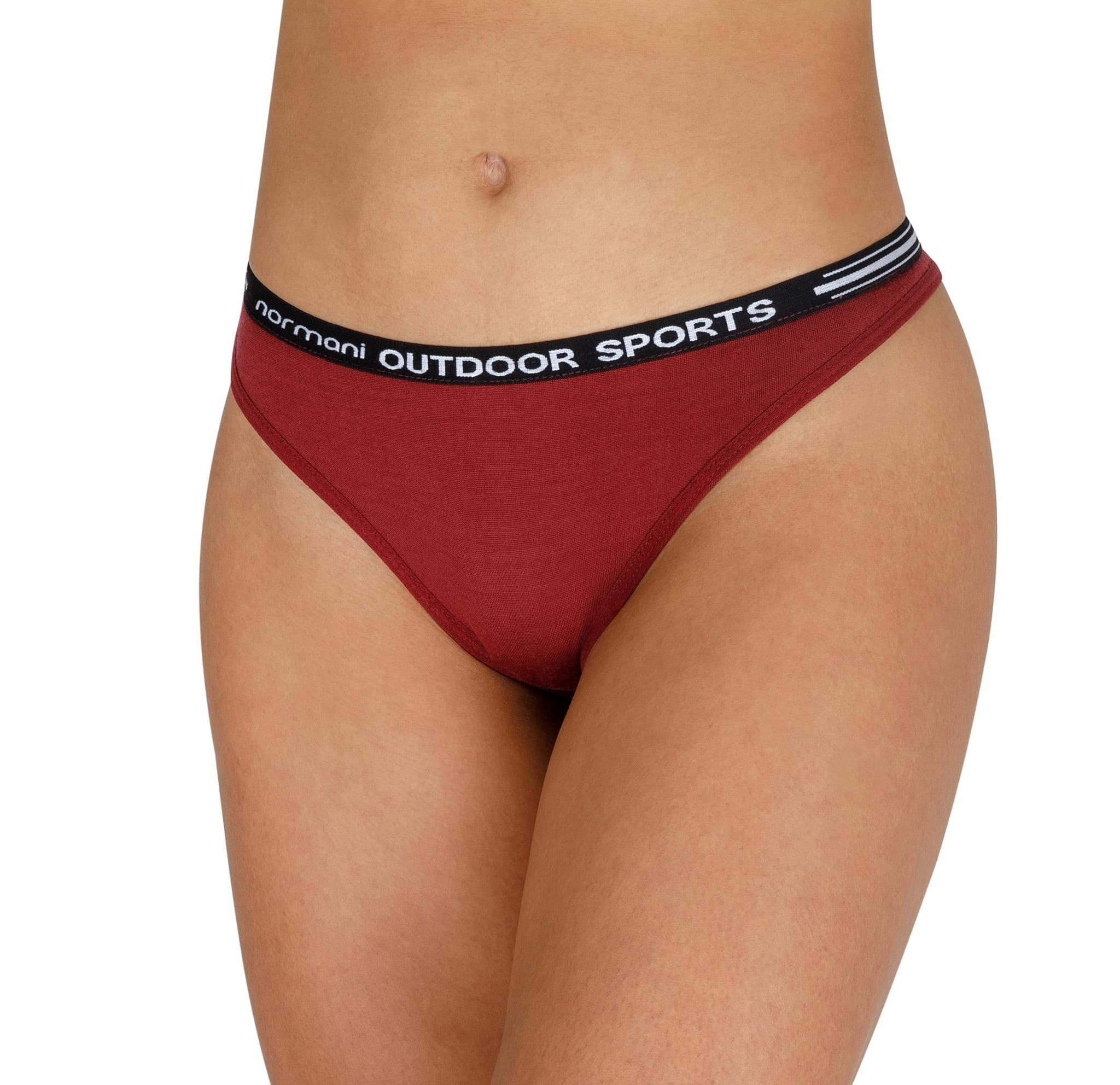 Bild von Damen Merino Tanga „Dubbo“ Rot