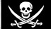 Bild von Fahne Piratenflagge 150 cm x 250 cm