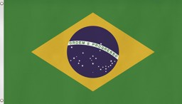 Bild von Fahne Länderflagge 90 cm x 150 cm Brasilien