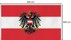 Bild von Fahne Flagge 300 cm × 500 cm Österreich