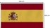 Bild von Fahne Flagge 300 cm × 500 cm Spanien
