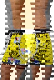 Zeige Details für 6 Stück Retro Boxershorts aus Baumwolle Crazy Yellow Britannia Bild von 6 Stück Retro Boxershorts aus Baumwolle Crazy Yellow Britannia