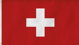 Bild von Fahne Länderflagge 150 cm x 250 cm Schweiz